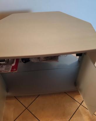 Mobile Carrello porta TV color Silver