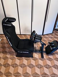 Playseat Evolution PRO + Logitech G29 + Pedaliera