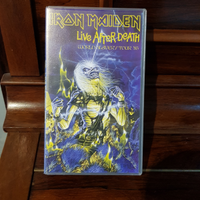 Vhs da collezione iron maiden