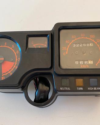 Kawasaki KLR 650 A Cockpit Tachimetro B6706