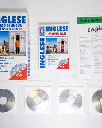 Corso Inglese Intensivo + 4 CD AUDIO NUOVI