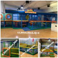 Playground da interno accessoriato