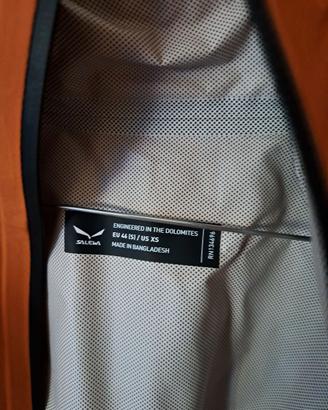 Guscio giacca Salewa Puez rainshell goretex 46 XS