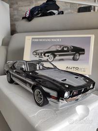 Autoart Ford Mustang Mach I Fastback 71 Rara 1:18