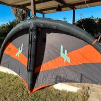 Vela f-one strike 5m wingfoil boma in carbonio