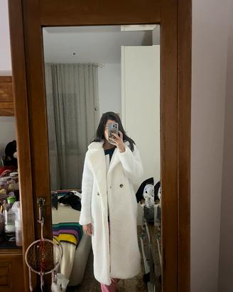 Cappotto donna bianco