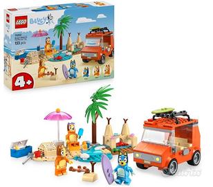 LEGO Bluey: Vacanza sulla Spiaggia della Famiglia 