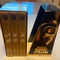 Videocassette TRILOGIA GUERRE STELLARI