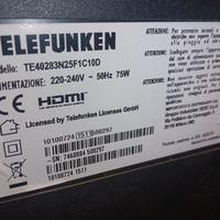televisore Telefunken te40283n25f1c10d