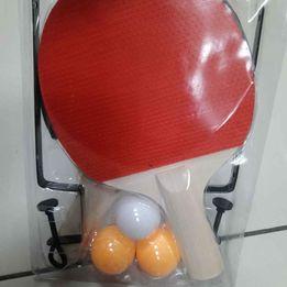 Set da ping pong 2 racchette e 3 palline