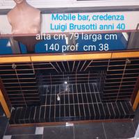 MOBILE BAR CREDENZA LUIGI BRUSOTTI ANNI 40