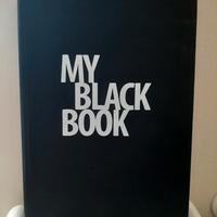 my black book libro bianco da scrivere