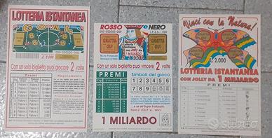 n° 11 VECCHIE LOCANDINE PUBBLICITA' GRATTA E VINCI