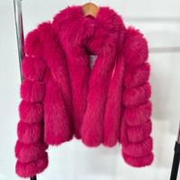 Pelliccia fucsia ANEWSTA