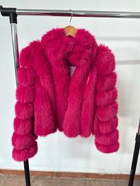 Pelliccia fucsia ANEWSTA