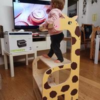Torretta Montessori giraffa 100 x 40 cm