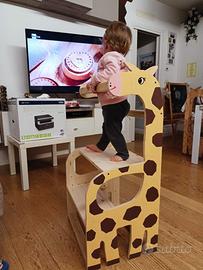 Torretta Montessori giraffa 100 x 40 cm
