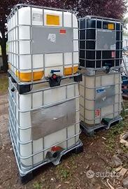 Cisterna botte recipiente 1000 litri con rubinetto