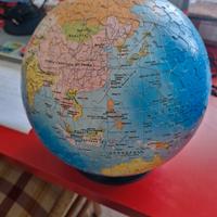 Mappamondo puzzle 3D già montato – stato