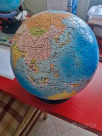 Mappamondo puzzle 3D già montato – stato