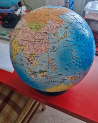 Mappamondo puzzle 3D già montato – stato