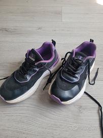 Scarpe da ginnastica champions nere viola 36 