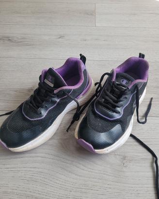 Scarpe da ginnastica champions nere viola 36 