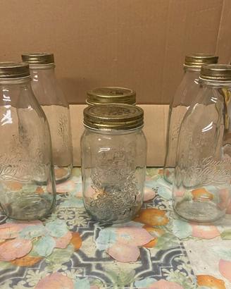 Set 87 Vasetti di Vetro Bormioli 1L per Conserve