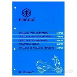 Catalogo ricambi Piaggio X9 Amalfi 180