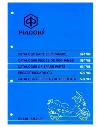 Catalogo ricambi Piaggio X9 Amalfi 180