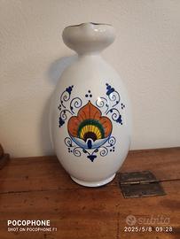 Fiaschetta  in ceramica maiolica di Faenza 