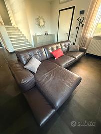 Divano in vera Pelle