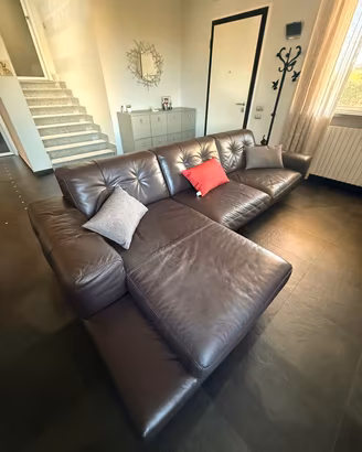 Divano in vera Pelle