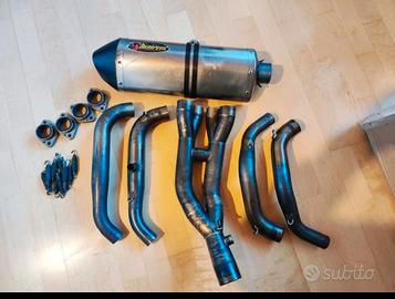 Yamaha R6 scarico completo Akrapovic