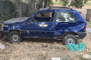 Panda 4x4 incidentata