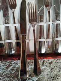 servizio posate acciaio inox 75 pezzi