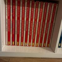 Raccolta 48 dischi vinile e relativi manuali