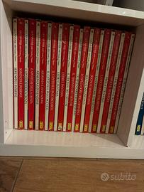 Raccolta 48 dischi vinile e relativi manuali