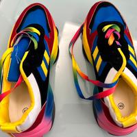 Sneakers donna multicolor Nuove