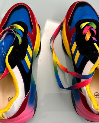 Sneakers donna multicolor Nuove