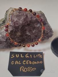 bracciale rigido con pietre 