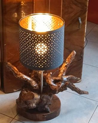 Lampada Artigianale Design Rustico Industrial - Ra