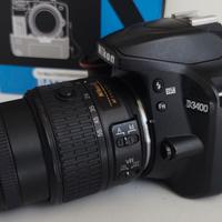 Nikon D3400 solo 4500 Scatti.