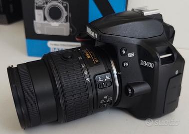 Nikon D3400 solo 4500 Scatti.