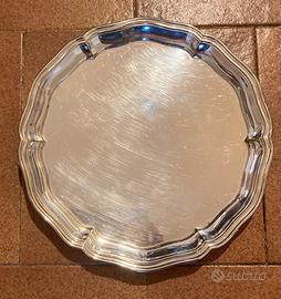 Vassoio inglese primi ‘900 in silver plated