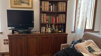 Credenza con libreria