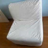 Poltrona-letto IKEA con cuscino in memory