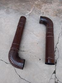 tubi  marroni per stufa