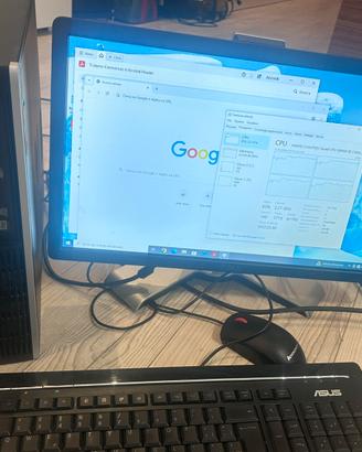 Postazione PC pronta all’uso Intel Core2 Quad