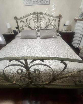 Letto in ferro battuto